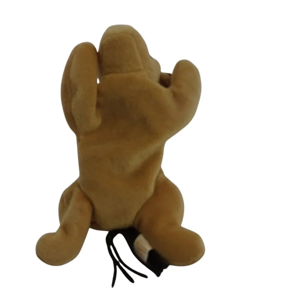 Vintage Ty Beanie Baby Derby Horse 1995 Brown Stuffed Animal Plush Soft Toy 8